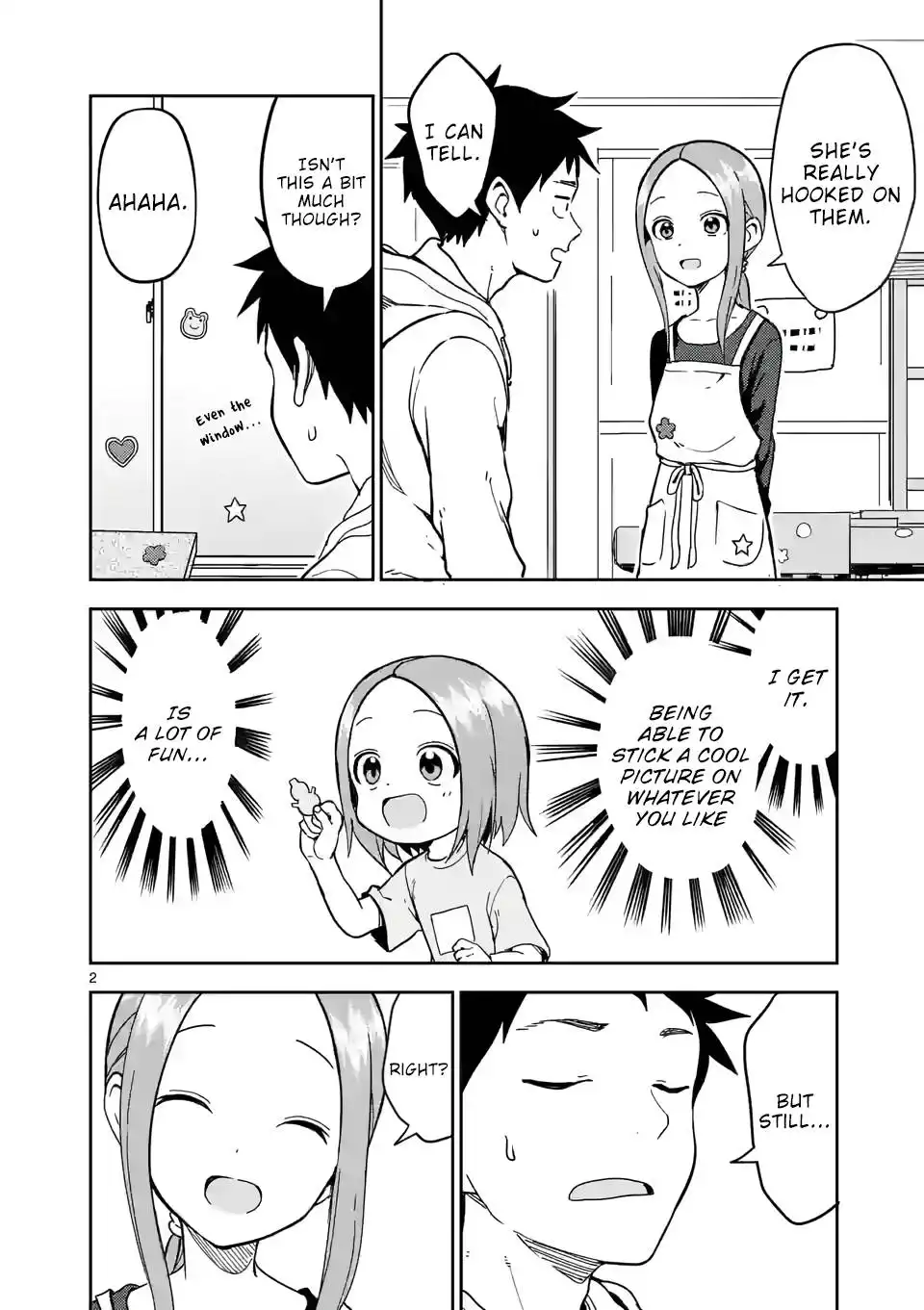 Karakai Jouzu no (Moto) Takagi-san Chapter 221 2